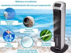 Climatizador evaporativo com ionizador