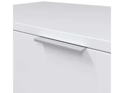 Cómoda 3 gavetas aglomerado branco 80x70x38cm