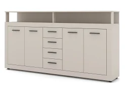 Cómoda Luna XXL 4P4G Caxemira / Caxemira