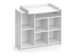Cómoda para mudar de roupa branco 113x53x100 oskar