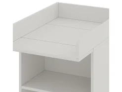 Cómoda para mudar de roupa branco 60x88x103.5 mona