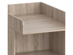 Cómoda para mudar de roupa sonoma 60x88x103 leo