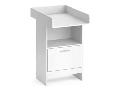 Cómoda para mudar de roupa branco 60x88x103 leo