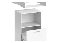 Cómoda para mudar de roupa branco 60x88x103 leo
