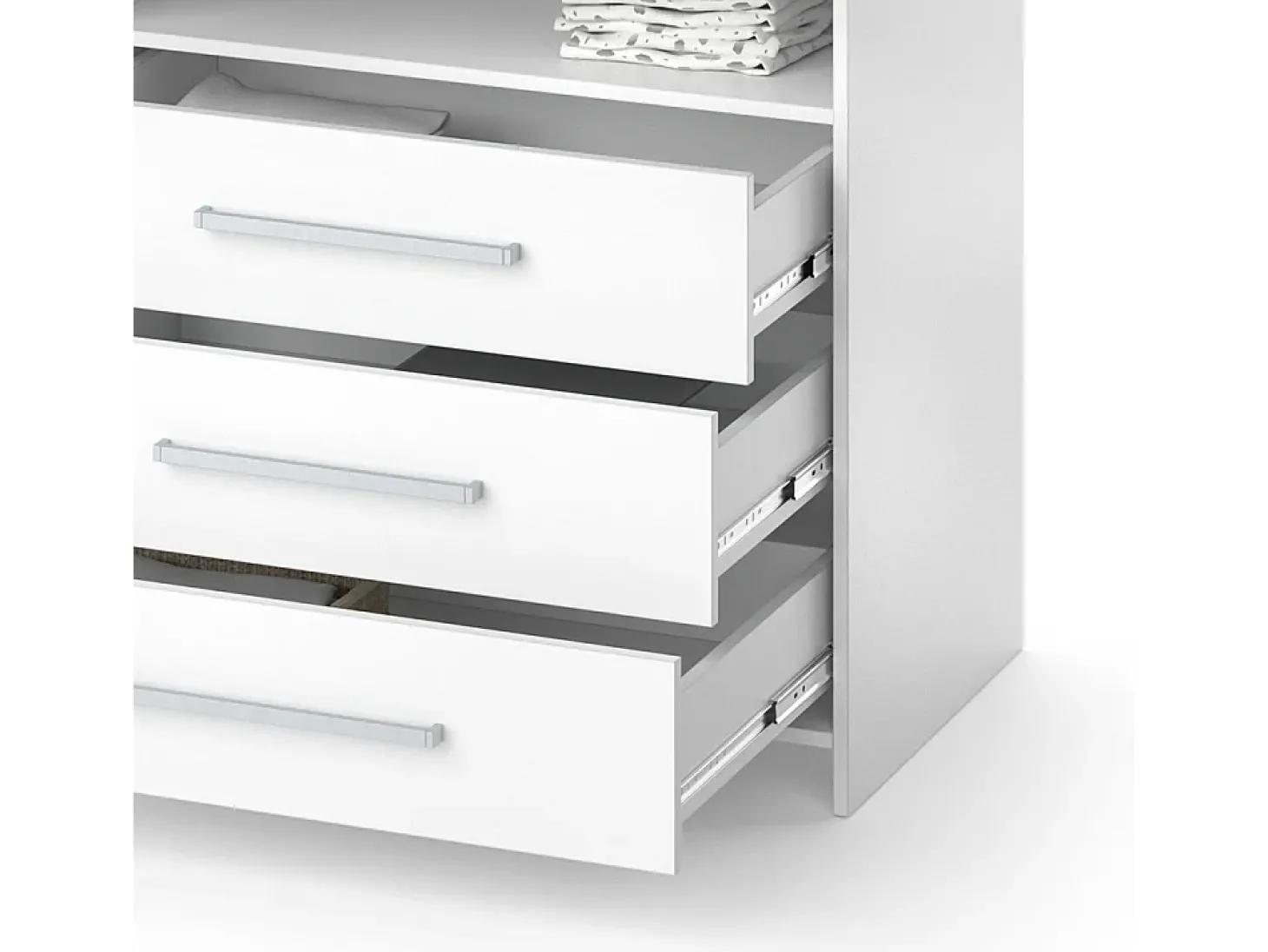 Cómoda para mudar de roupa branco 113x53x100 oskar