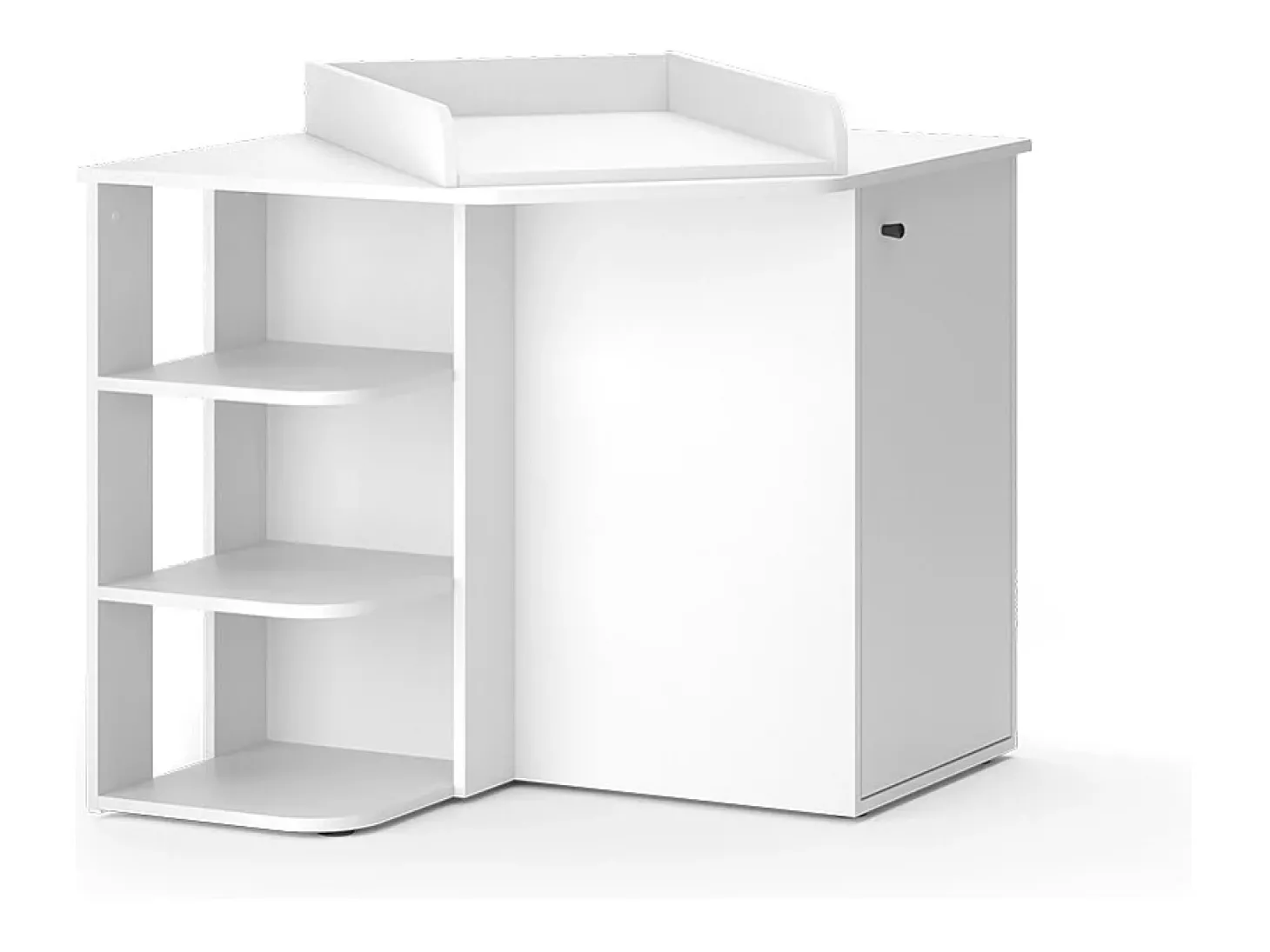 Cómoda para mudar de roupa branco 85x85x77.3 kristian