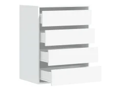 Cómoda 60x41x76 cm derivados de madeira branco
