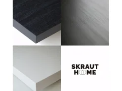 Cómoda, 135x57x75cm, Para quarto, dormitório, Camiseiro, Branco e preto