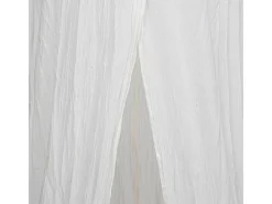 Cobertura da cama de algodão branco 350x250x50cm