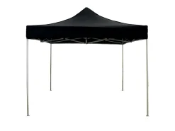 Cobertura impermeável preta 3x3 para gazebo dobrável EG49483 (substituição)