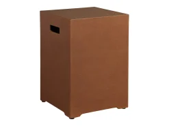 Cobertura para botija rectangular efeito terracota para gás em MGO - SEROZA