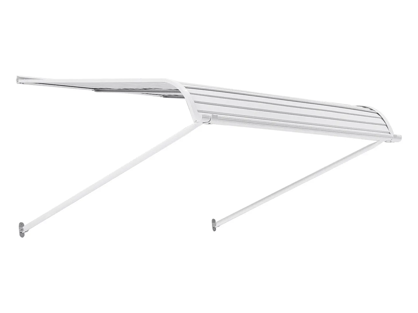 Cobertura para Porta SucceBuy de Entrada, 122 x 106,6 cm, Toldo para Porta Exterior em Alumínio, para Portas de Entrada, Janelas de Varanda, Varandas