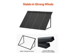 Cobertura para Porta SucceBuy de Entrada, 112,5x61 cm, Cobertura para Porta Exterior em Metal, Estrutura em Aço, Abrigo contra a Chuva, para Portas de Entrada