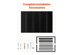 Cobertura para Porta SucceBuy de Entrada, 143 x 61 cm Toldo para Porta Exterior em Metal, Estrutura em Aço, Abrigo contra a Chuva, para Portas de Entrada, Varandas