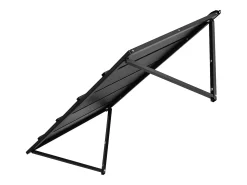 Cobertura para Porta SucceBuy de Entrada, 143 x 61 cm Toldo para Porta Exterior em Metal, Estrutura em Aço, Abrigo contra a Chuva, para Portas de Entrada, Varandas