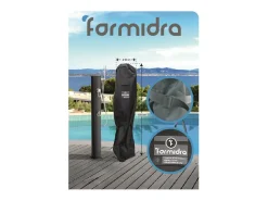 Cobertura solar para duche Formidra 120x30x30cm - compatível com Jolly Go e Happy GO