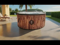 Coco Spa Bali Spa Insuflável - 150 cm de Diâmetro - 800 Litros - Motor de 2240 W - Para 2 a 4 Pessoas