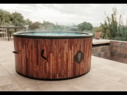 Coco Spa Exotik Spa Insuflável - 150 cm de Diâmetro - 800 Litros - Motor de 2240 W - Para 2 a 4 Pessoas