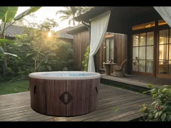 Coco Spa Helsinki Spa Insuflável – 150 cm de diâmetro – 800 litros – Motor de 2240 W – Para 2 a 4 pessoas