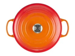 Cocotte redonda Le Creuset Signature 28cm vermelha para forno
