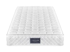 Colchão 90 x 200 cm com molas ensacadas de 7 zonas e espuma de alta resiliência, 25 cm de espessura - Merax