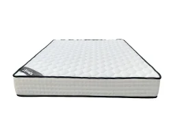Colchão 140 x 190 cm com molas ensacadas 7 zonas e espuma viscoelástica esp. 22cm - LUREAN de YSMÉE