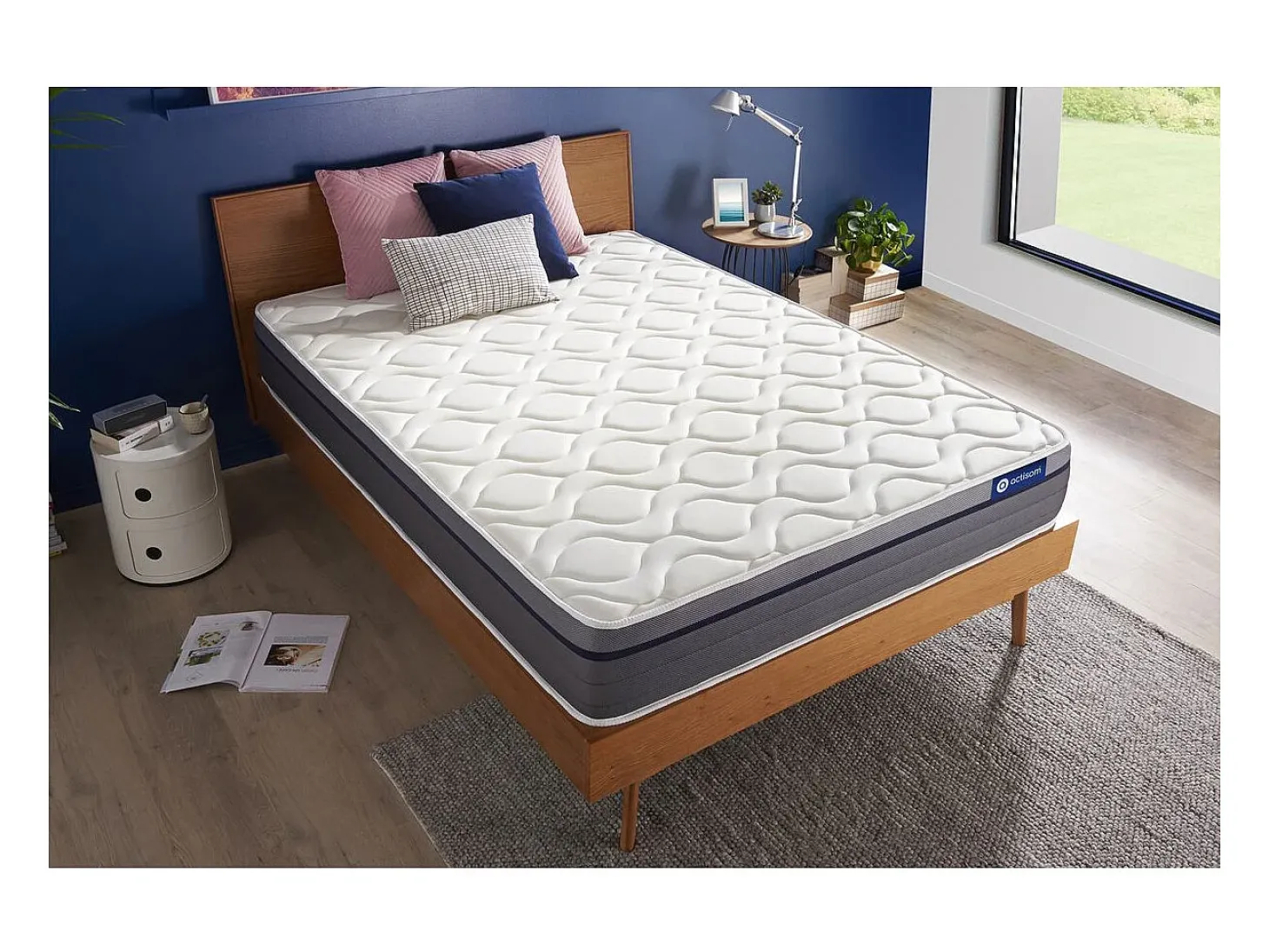 Colchão ACTISOM Actiflex zen (160x200 cm - molas ensacadas y Viscoelástica- Altura: 26 cm)
