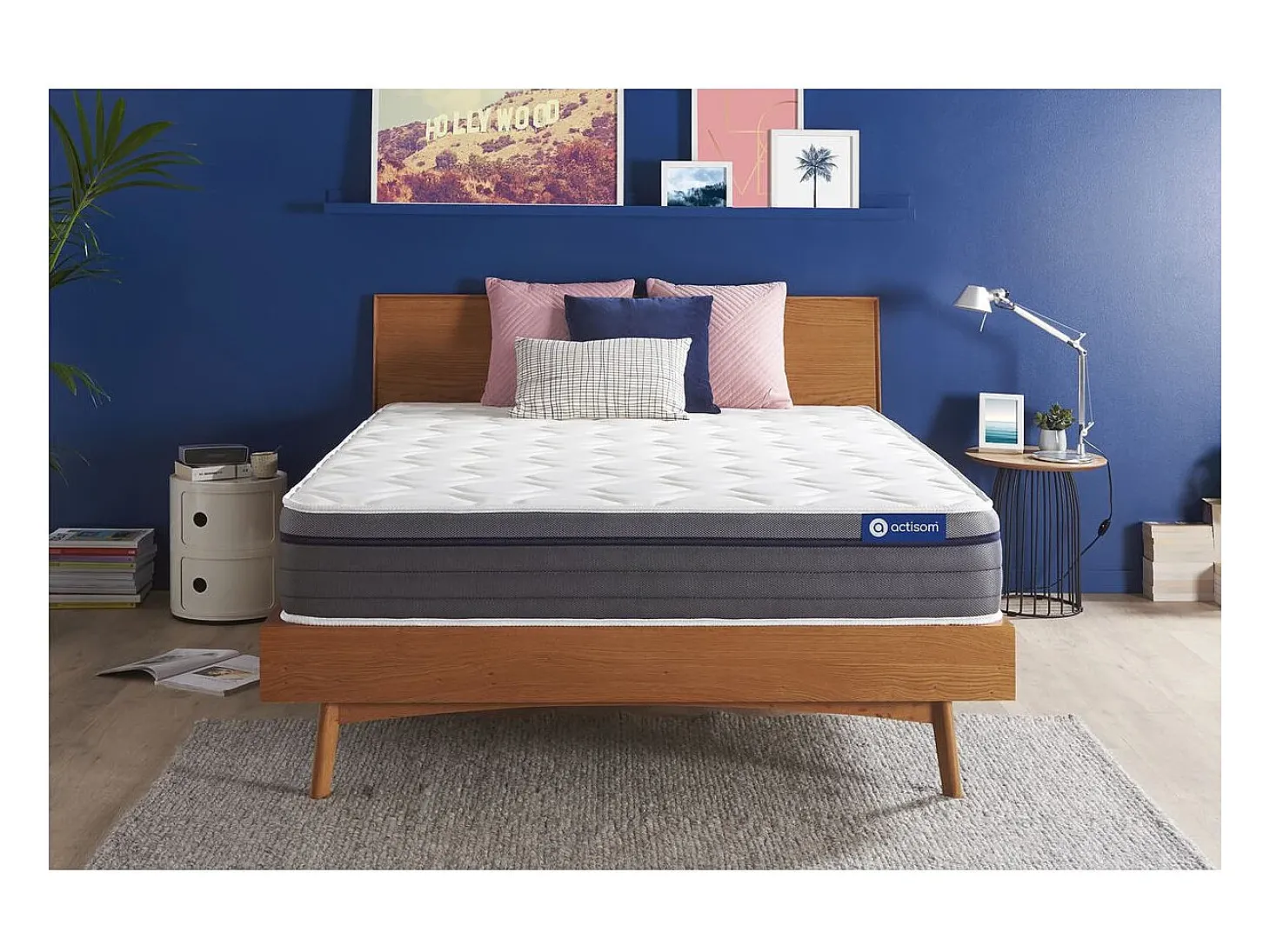 Colchão ACTISOM Actiflex zen (160x200 cm - molas ensacadas y Viscoelástica- Altura: 26 cm)
