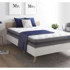 Colchão ACTISOM Actilatex Relax (130x190 cm - Espuma Viscoelástica- Altura: 24 cm)