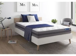 Colchão ACTISOM Actilatex Relax (130x190 cm - Espuma Viscoelástica- Altura: 24 cm)