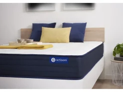Colchão ACTISOM Actilatex Life (100x190 cm - Espuma Viscoelástica- Altura: 22 cm)