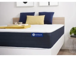 Colchão ACTISOM Actilatex Sleep (90x180 cm - Espuma Viscoelástica- Altura: 22 cm)