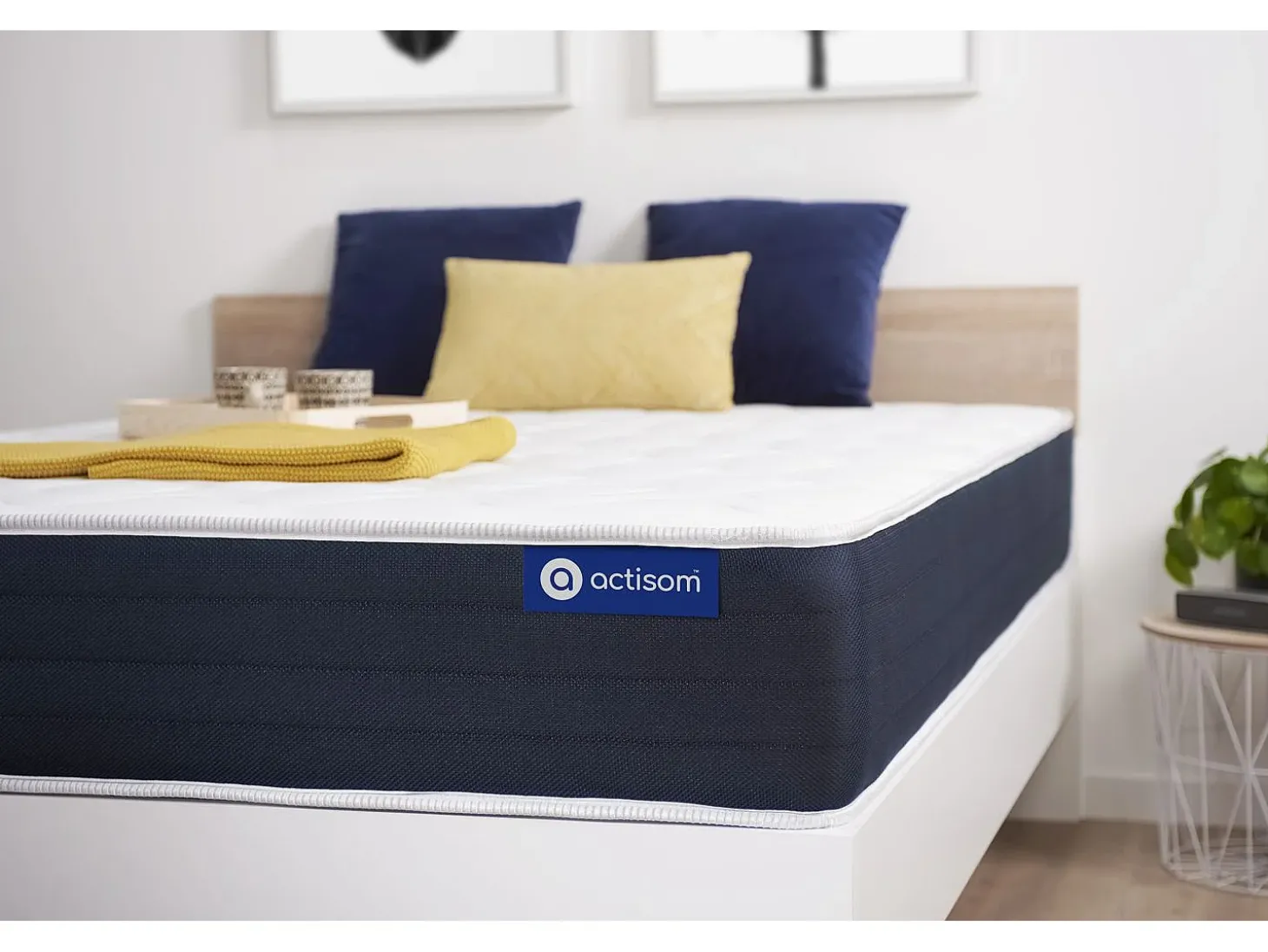 Colchão ACTISOM Actilatex Sleep (80x220 cm - Espuma Viscoelástica- Altura: 22 cm)