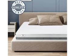 Colchão de Casal King Size 200x220 De Memoria Ortopédico | Altura 20 cm | Fabricado em Itália