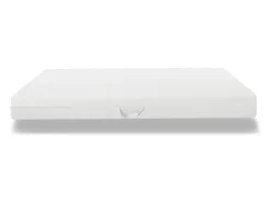 Colchão de espuma - 90 x 200 cm - colchão de conforto de 7 zonas com alças e capa lavável - branco