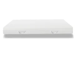 Colchão de espuma - 180 x 200 cm - Colchão de conforto de 7 zonas com alças e capa lavável - branco