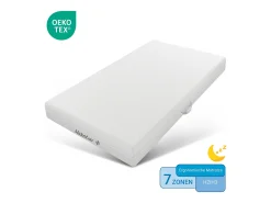 Colchão de espuma 90 x 200 cm 7 zonas de conforto espessura 20cm - Merax