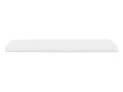 Colchão de espuma 90x190 cm 7 zonas dureza 20 ILD branco