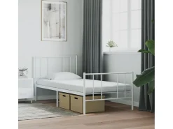 Colchão de espuma 90x200 cm 7 zonas dureza 20 ILD branco