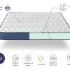 Colchão de espuma 180X200 DEO, Altura 22 CM, Adaptável, firmeza média e respirável