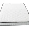 Colchão de molas 90 x 190 cm - 12 cm de espessura - Firmeza H3 - Branco