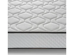 Colchão de molas ensacadas 160x200 cm Allegra - Lado Inverno/Verão - Altura +/- 27 cm - Espuma viscoelástica - Firmeza média/alta