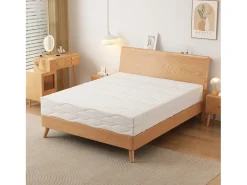 Colchão de molas ensacadas H3 de 180x200 cm, 7 zonas ergonômicas, 20 cm de altura, certificado Öko-Tex - Conforto ideal e suporte firme para um sono melhor.