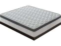 Colchão de molas ensacadas e viscoelástica - 13 zonas de conforto - Alto 27 cm 160x200