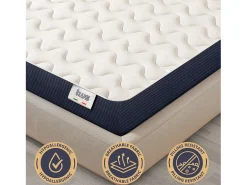 COLCHÃO ESSENTIAL 180 X 200 Waterfoam HIPOALERGÉNICO 10CM made in Italy