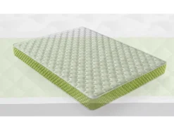 Colchão EVERGREEN BAMBOO FRESH Visco & Aloe Vera (140x190cm - Altura: 15cm)