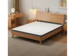 Colchão H3 confortável, suporte médio, certificado Eco-Tex, 7 cm de altura, tamanho 180x200 cm, espuma de 7 zonas, suporte eficaz para a região lombar.