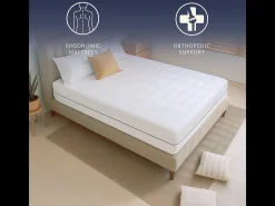 Colchão individual 90x190 Espuma H14cm Ortopédico Antiácaros 100% Feito na Itália