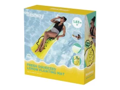 Colchão Inflável Limão Bestway 183x54 cm - Conforto e Diversão para Piscina