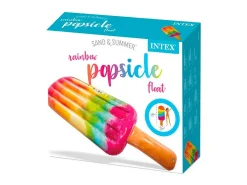 Colchão Inflável Multicolorido "Picolé Esquimó" 191x76 cm PVC com Remendo Reparador
